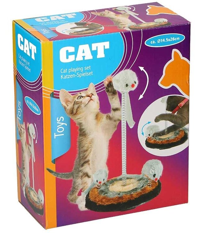 Speelset voor Katten - 26 cm