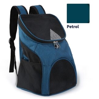 Ceruzo Dog Backpack - For Cats and Dogs up to 10 kg - Petrol
