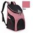 Dog Backpack - For Cats and Dogs up to 10 kg - Pink