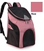 Dog Backpack - For Cats and Dogs up to 10 kg - Pink