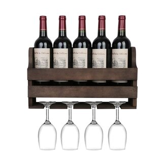 Ceruzo Wine Rack – Wall Mount - Wood