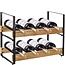 Ceruzo Stackable Wine Rack – Stylish Metal