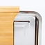 Bamboo Cutting Board with Stainless Steel