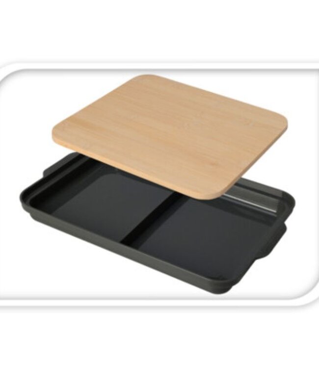 Snijplank met Opvangbak - 37x24cm