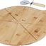 Excellent Houseware Pizza Cutting Board with Cutter