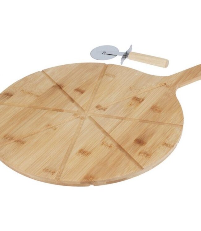 Pizza Snijplank met Snijder