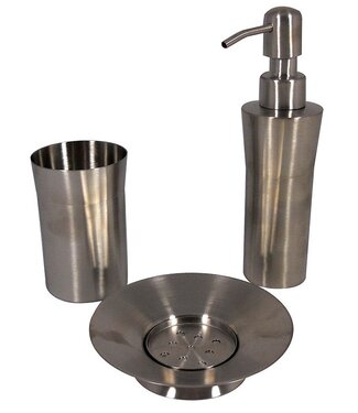 Protenrop Stainless Steel Bathroom Set - 3-piece