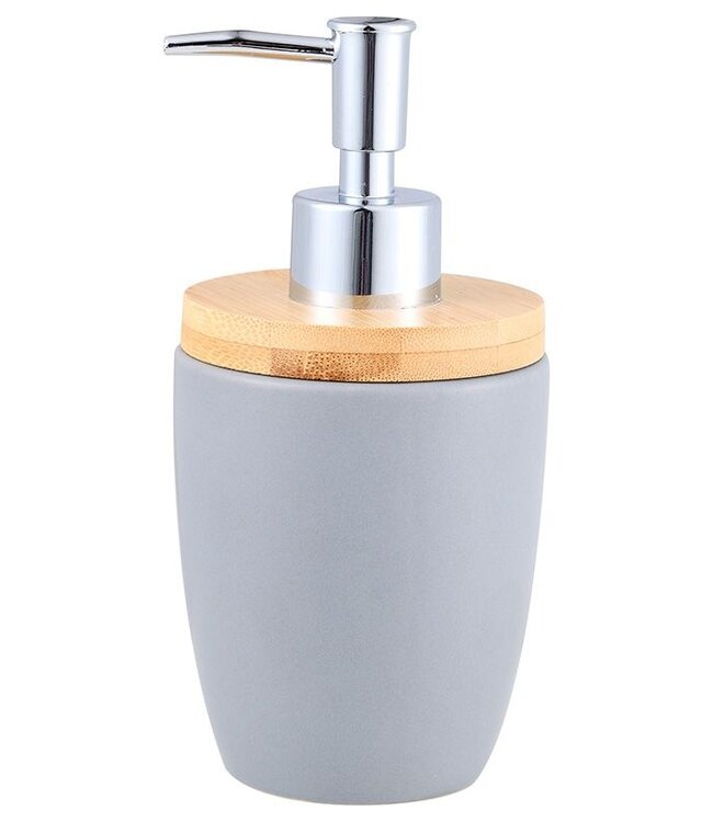 Bathroom Set - 3-Piece - Ceramic - Gray