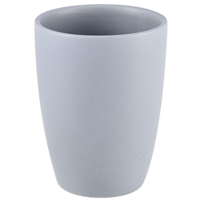 Bathroom Set - 3-Piece - Ceramic - Gray