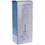 Toilet Brush with Holder - White
