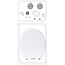 Toilet Seat MDF – Wood, White