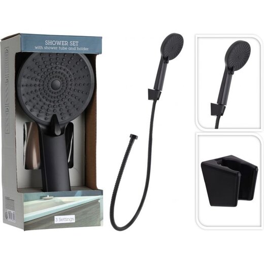 Bathroom Solutions Doucheset – Douchekop met Doucheslang en Houder