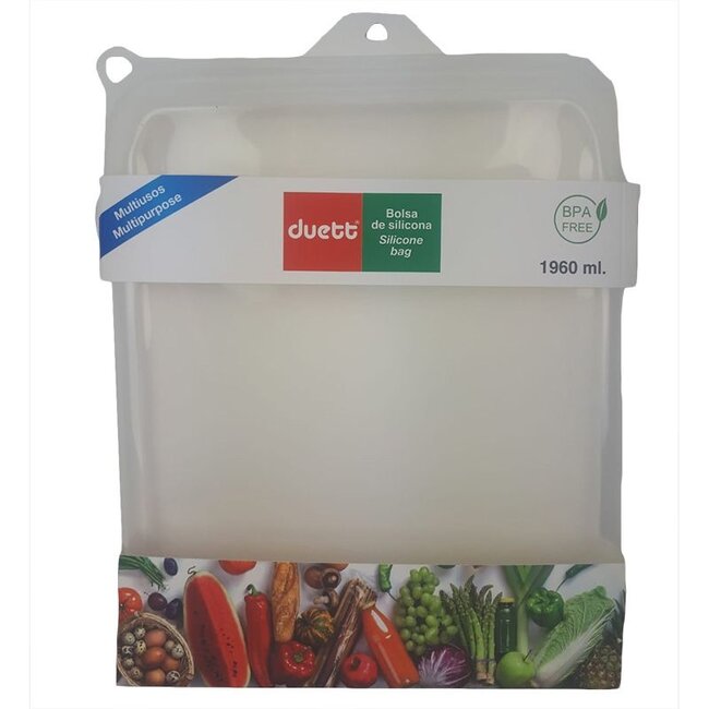 Silicone Food Storage Bag - 1960 ml - Sustainable