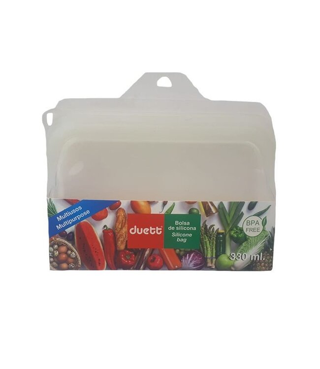 Siliconen Vershoudzak - 330 ml - Duurzaam