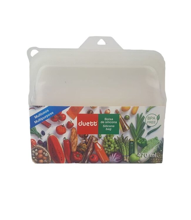Silicone Food Storage Bag - 470 ml - Sustainable