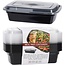 Meal Prep Containers 10 pieces - 1 Compartment