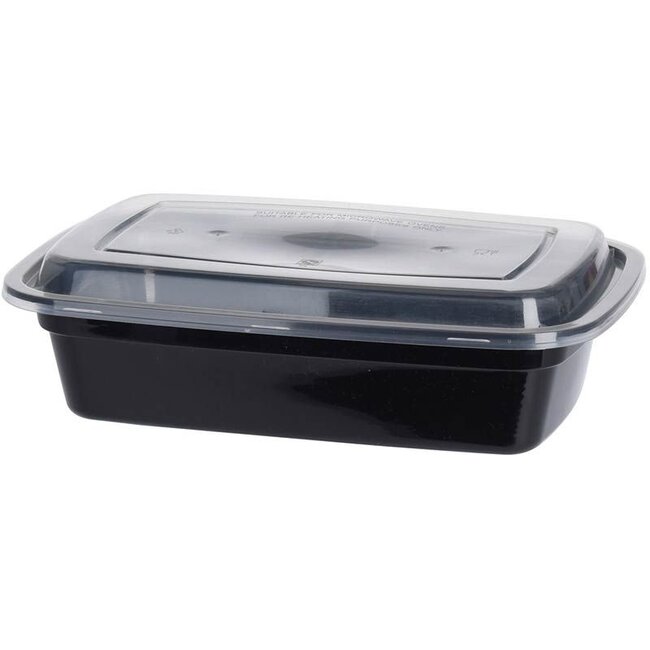 Meal-Prep-Behälter 10 Stück - 1 Fach