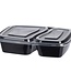 Meal Prep Containers 10 pcs - 2 Compartments
