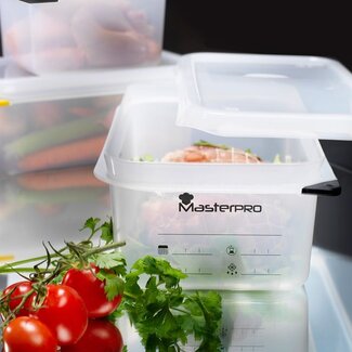 Masterpro Masterpro Vershoudbak - 4L - Transparant
