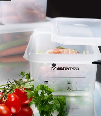 Masterpro Masterpro Food Storage Box - 4L - Transparent