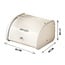Ceruzo Bread bin - with sliding lid - 25 cm - Soft Beige