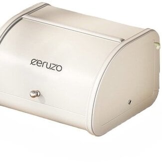 Ceruzo Bread bin - with sliding lid - 35 cm - Soft Beige