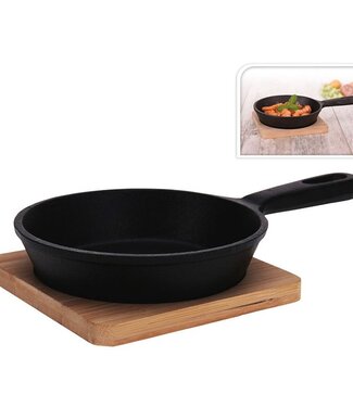 Excellent Houseware Tapas Steelpannetje - Gietijzer - Ø12.5 cm