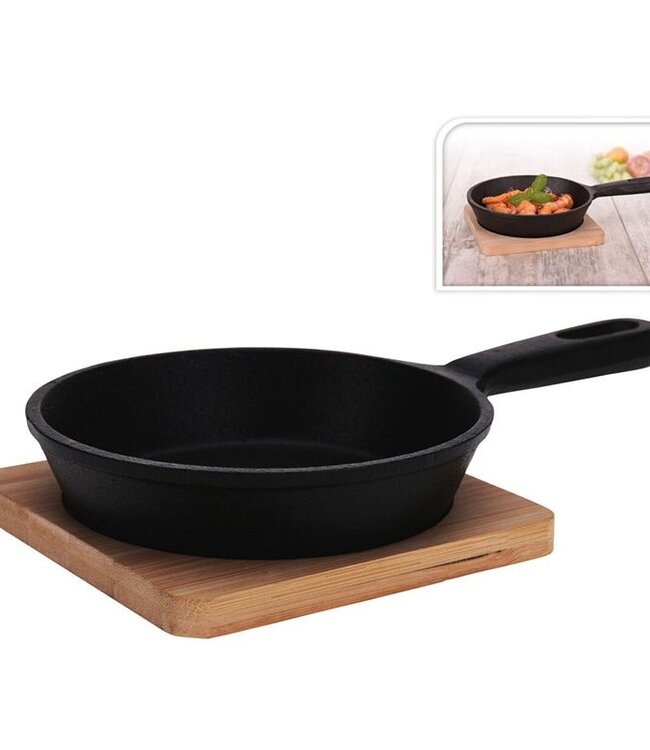 Tapas Steelpannetje - Gietijzer - Ø12.5 cm