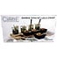 Tapas Serving Tray - Bamboo - 30x15 cm - 13-Piece Set