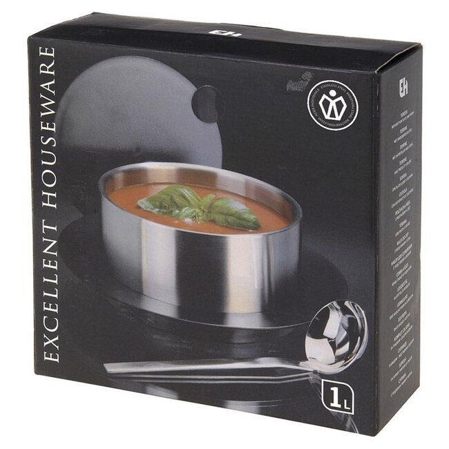 Stainless Steel Serving Set (1 Liter) Excellent Houseware