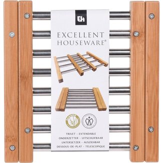 Excellent Houseware Bamboo Coaster - Expandable