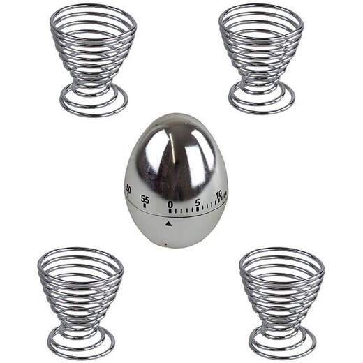 Kitchen timer with 4 egg