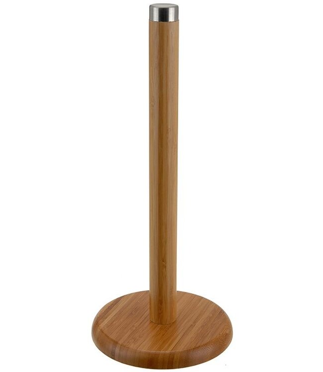 Bamboo Paper Towel Holder