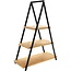 3-Tier Etagere - Bamboo & Metal