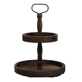 Ceruzo Etagere - Paulownia-Holz - Luxusversion