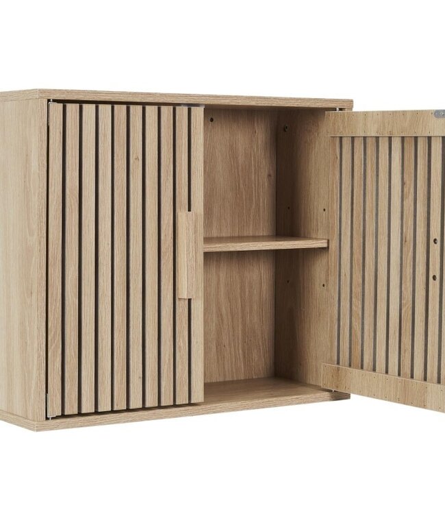 Klaus Brown Wall Cabinet