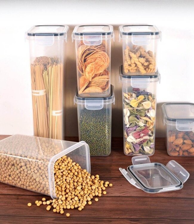 Storage Containers - 7-Piece Food Storage Set