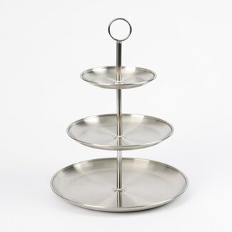 Ceruzo Etagere - 3-Tier | Stainless Steel | Elegant Serving Stand