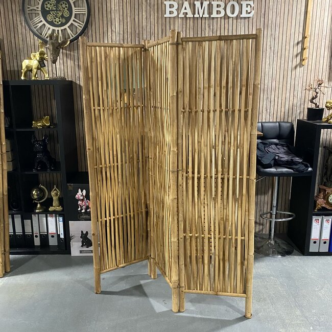 Atmosphera Raumteiler aus Bambus - H. 170 cm - Natur