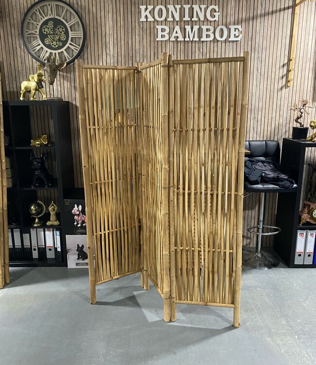 Bamboe Kamerscherm - H.170 cm - Naturel