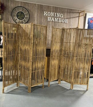 Atmosphera Bamboo Folding Screen - 2 Pieces - 6 Panels total - 170 cm high