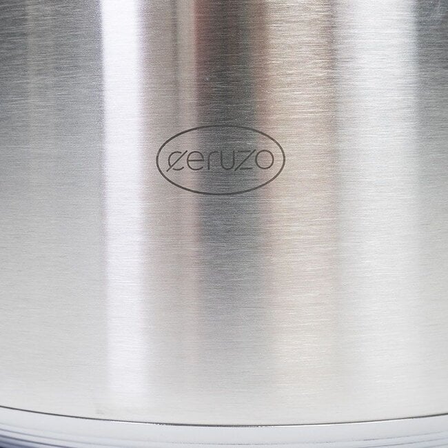 Ceruzo Stainless Steel Stockpot - 9.5 Litres
