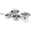 Excellent Houseware Pannenset - 8-delig - RVS