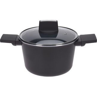 Excellent Houseware Braadpan met deksel - Ø20cm - aluminium