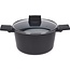 Excellent Houseware Schmortopf mit Deckel - Ø24cm - Aluminium