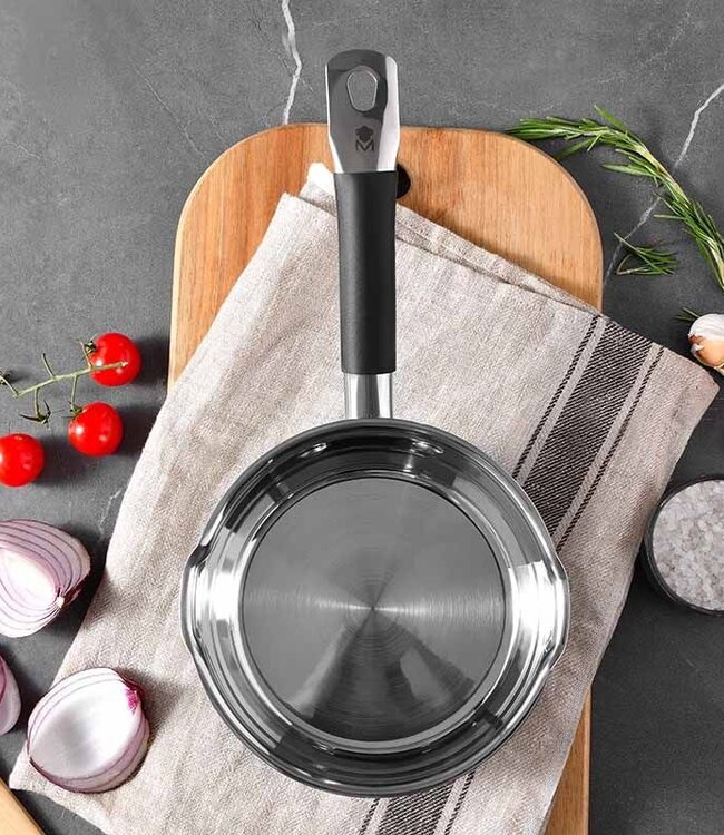 Masterpro Sauspan - Steelpan - Ø16 cm - 1.3L