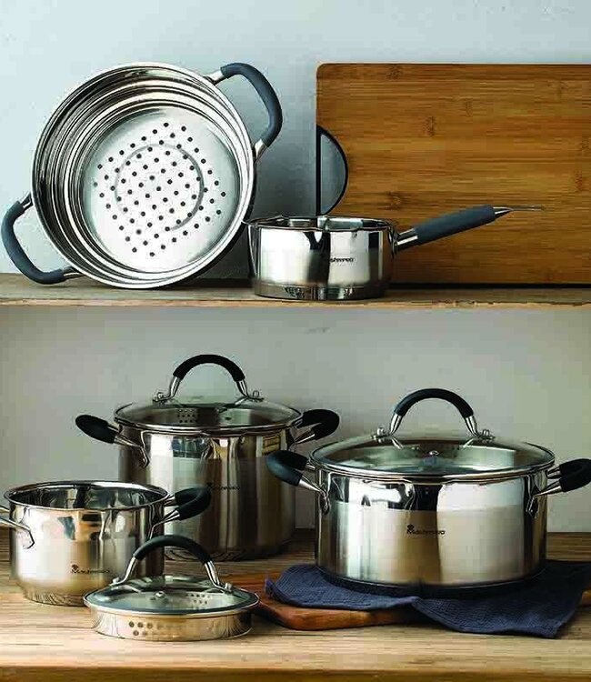 Masterpro Sauspan - Steelpan - Ø16 cm - 1.3L