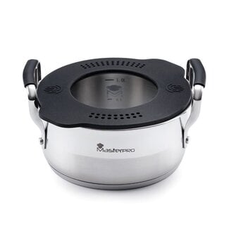 Masterpro Pan with Silicone Lid - Ø16 cm