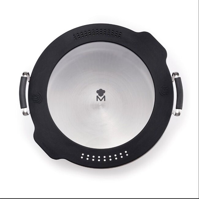 Masterpro Pfanne mit Silikondeckel - Ø16 cm