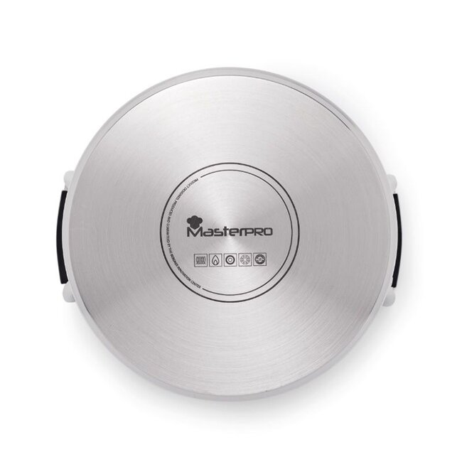 Masterpro Pfanne mit Silikondeckel - Ø16 cm